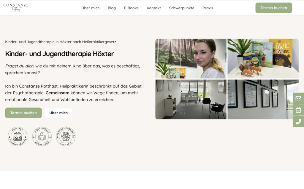 Success Story: Praxis für Psychotherapie, Nordrhein-Westfalen